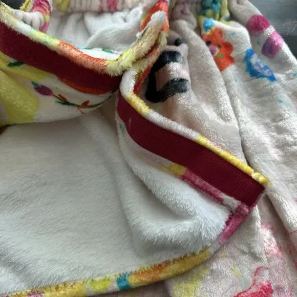 NWT Natural Life Towel Wrap Love boho floral ruffle trim L/XL - Picture 10 of 10